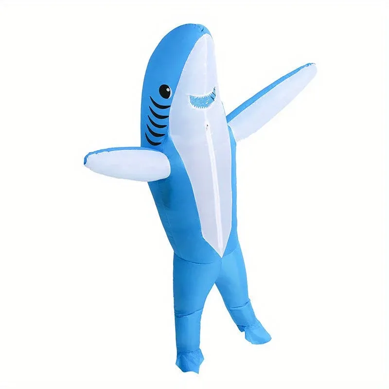 Inflatable Shark Costume Adult Unisex Full Body Suit - Product showcase
