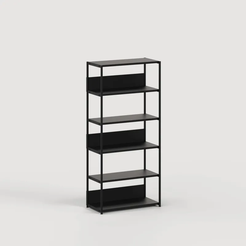 Etagère UNIT - H180 à 215 x L84cm - acier thermolaqué