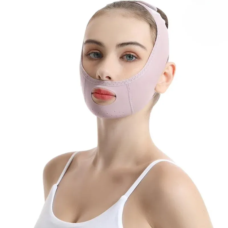 V-Line Face Slimming Mask Breathable Facial Contour Shaper - Product showcase