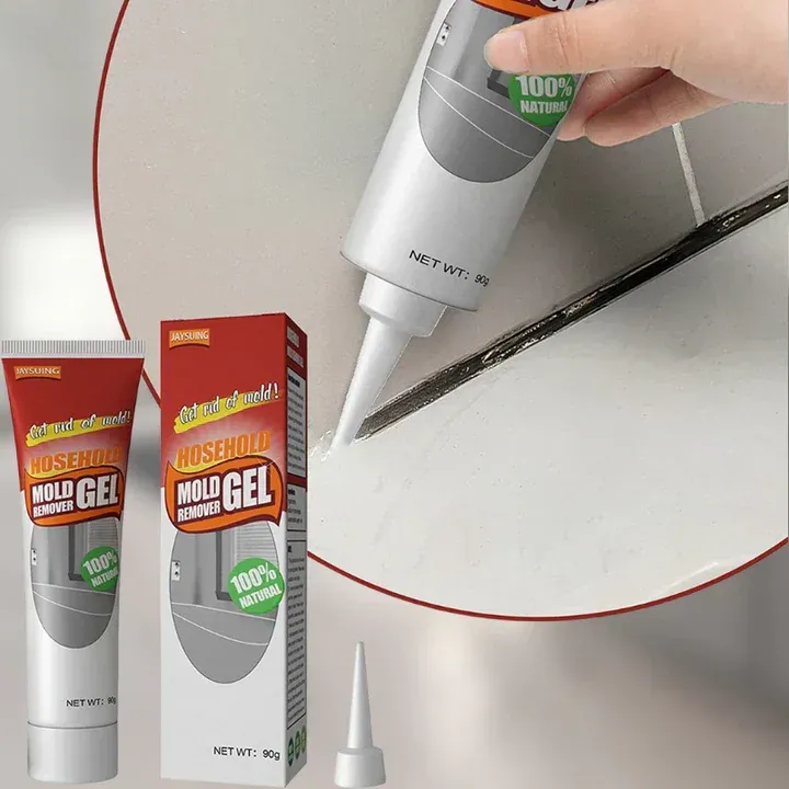 Schimmelentferner Gel für Bad, Küche und Fugen - Schnelle Reinigung