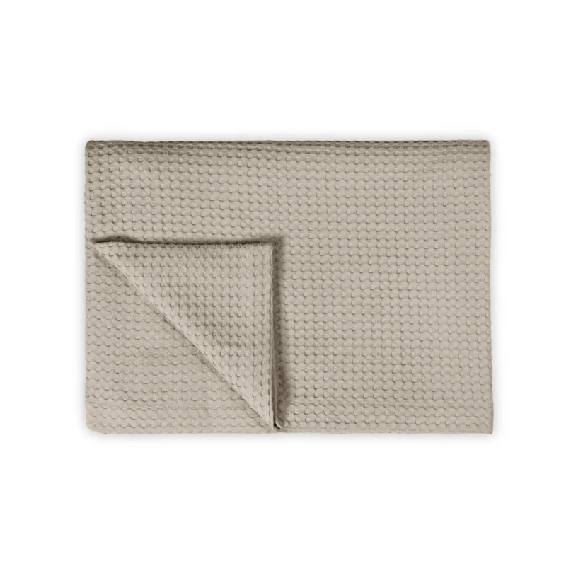 Vandyck Home Pique sprei Linen (BLMK16101 028) wafeldeken 160x250 / 250x270