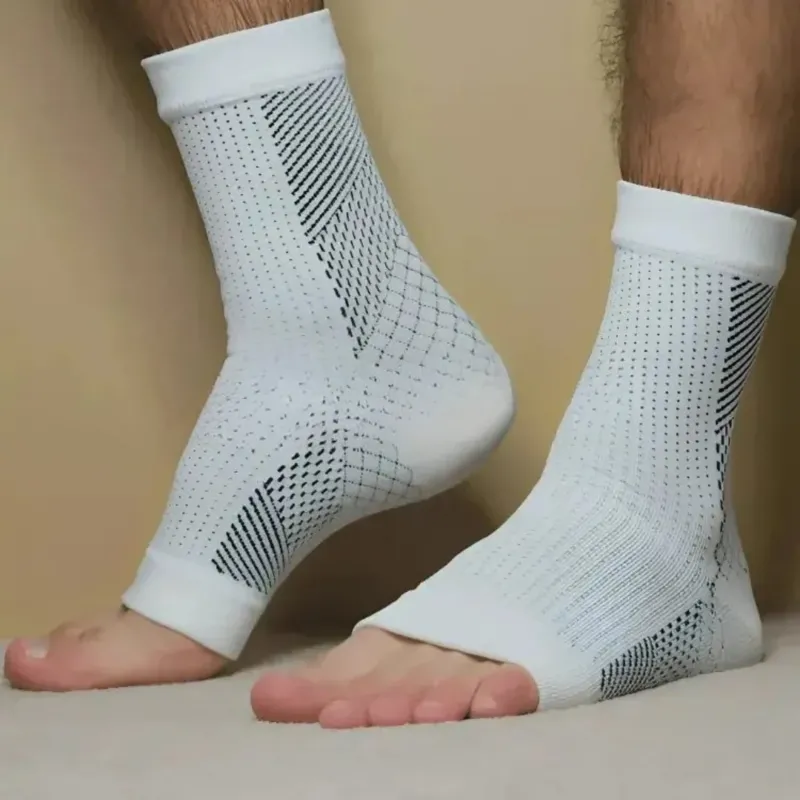 Compression Foot Sleeves Anti-Fatigue Support with Breathable Fabric - Product showcase