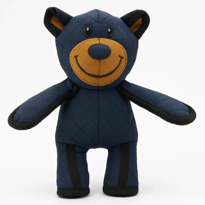 Durable Dog Chew Toy Heavy-Duty Bear with Built-In Squeaker - Product showcase