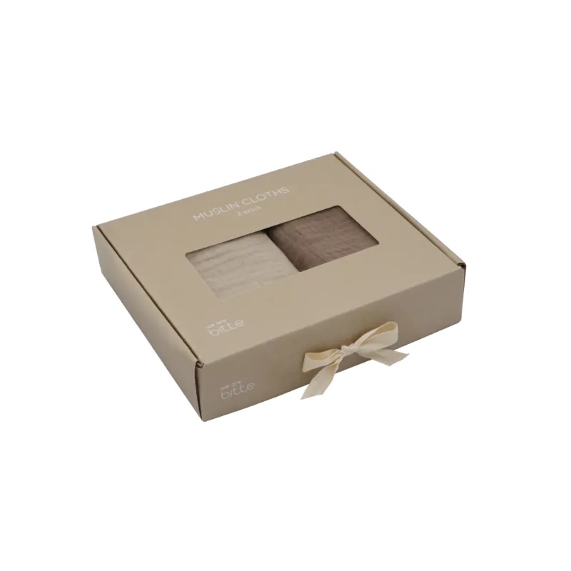 Textilwindeln - 2er-Pack - Clay / Earth von We Are Bitte
