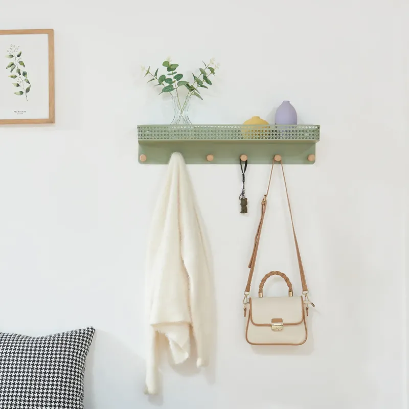 Wandgarderobe mit Ablage Jäller [en.casa] – Bild 4