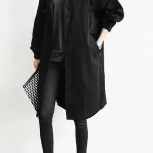 Essential Waterproof Rain Jacket Lightweight Hooded Womens Windbreaker - Product showcase
