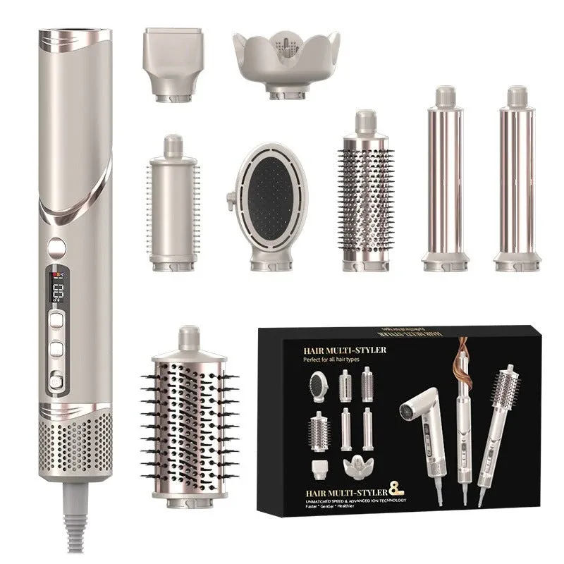 Professional Hair Styling Set 8-in-1 Hot Air Brush System - Product showcase