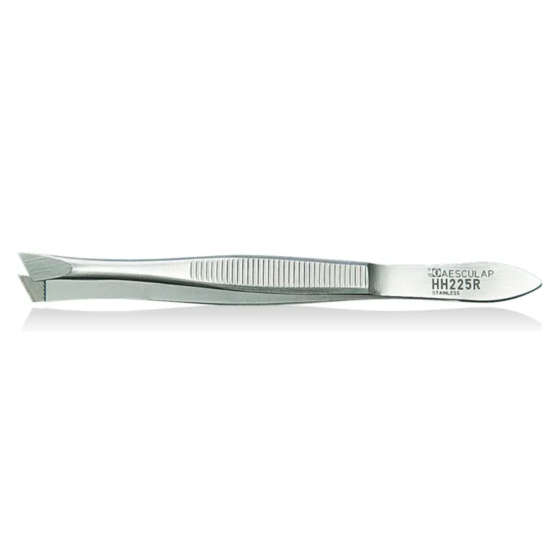 BAEHR AESCULAP Pinzette HH225R, schräg Länge 9 cm, 1stk