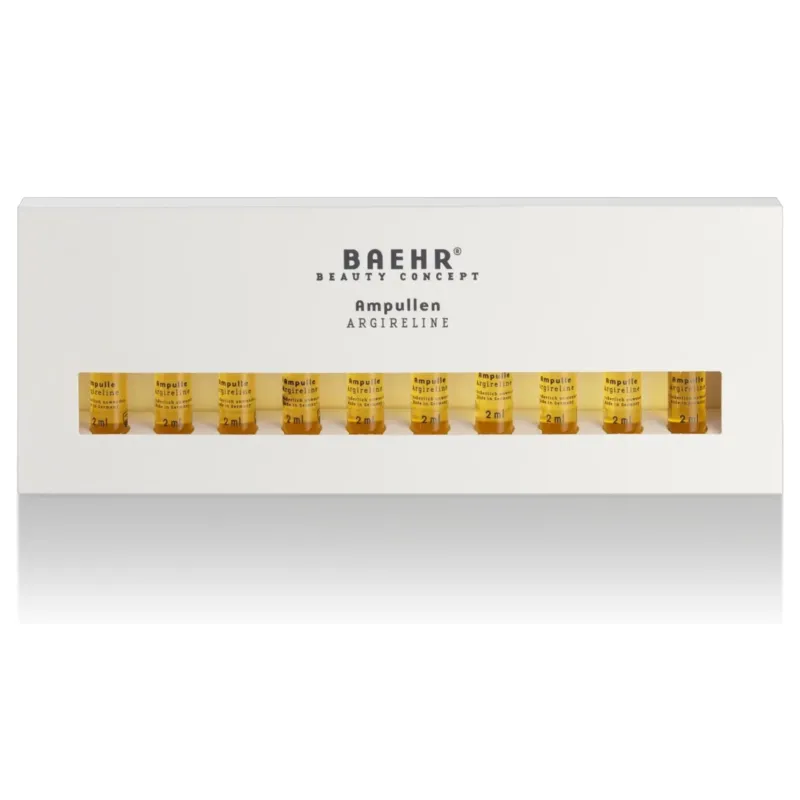 BAEHR beauty concept Ampulle Argireline – glättende Intensivpflege, 10x2ml, Umkarton
