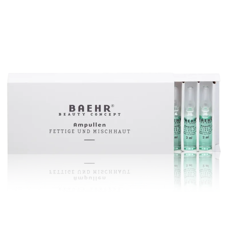 BAEHR beauty concept Ampulle Fettige und Mischhaut , 10x2ml, Umkarton offen