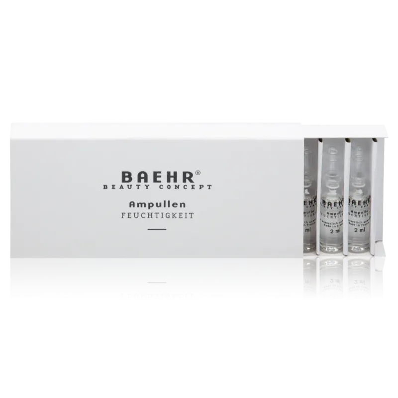 BAEHR beauty concept Ampulle Feuchtigkeit , 10x2ml, Umkarton offen