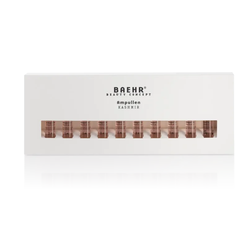 BAEHR beauty concept Ampulle Kashmir – mit Hyaluron & Seidenprotein, 10x2ml, Umkarton geschlossen