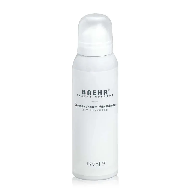 BAEHR beauty concept Cremeschaum für Hände mit Hyaluron , 125ml, Schaumspender