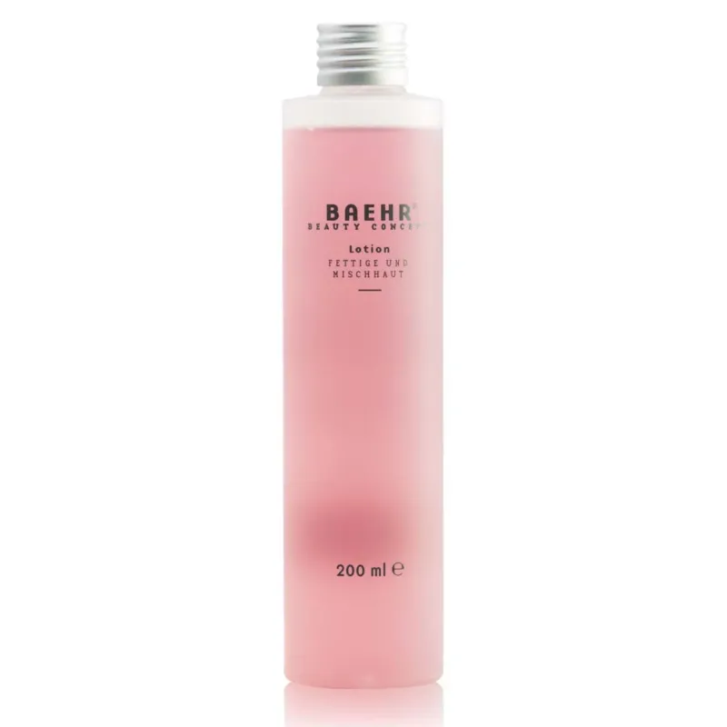 BAEHR beauty concept Lotion für Fettige und Mischhaut, 200ml, Spender