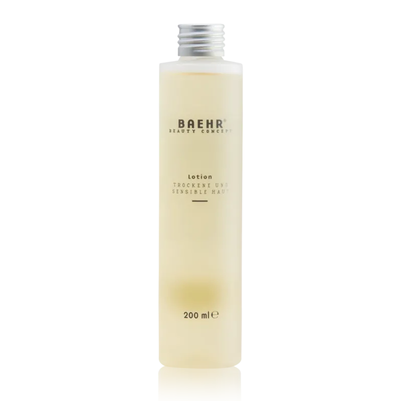 BAEHR beauty concept Lotion für trockene und sensible Haut, 200ml, Flasche