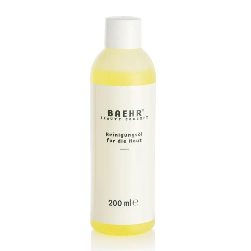 BAEHR beauty concept Reinigungsöl – sanfte Entfernung von Wachsresten nach der Depilation, 200ml