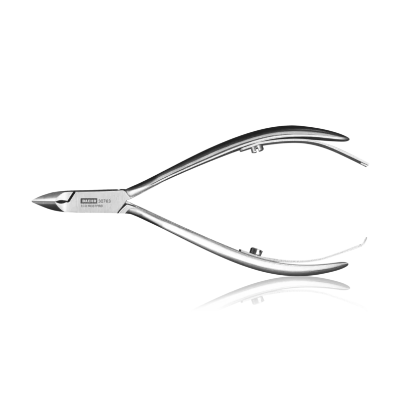 BAEHR ECO Hautzange mattiert – flach, 10 cm, -