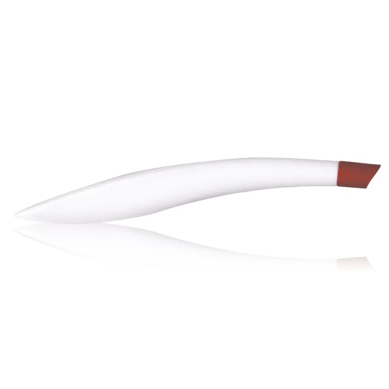 BAEHR Hufstäbchen, weiß, 11,5 cm mit Spitze, 1stk