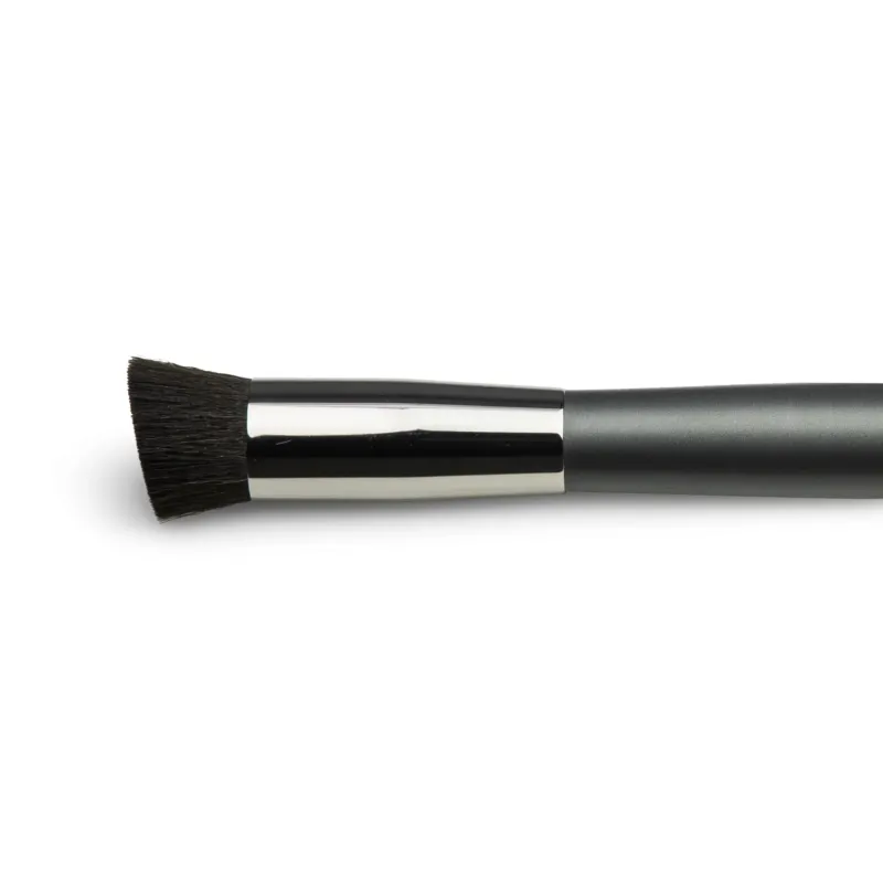 BAEHR Make up Pinsel rund/schräg, 1stk, Detailansicht Pinselkopf