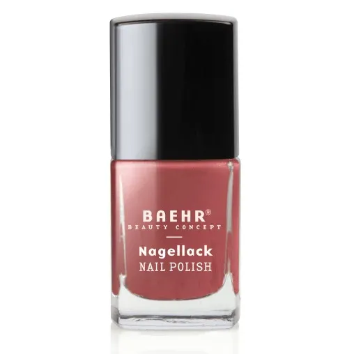 BAEHR pastell rose – Zarter Roséton für Nägel, 11ml, Pinselflasche