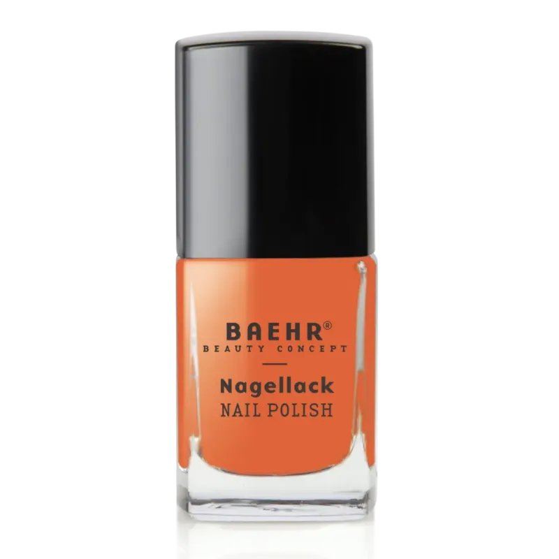 BAEHR peach echo – Warmer Pfirsichton für Nägel, 11ml, Pinselflasche