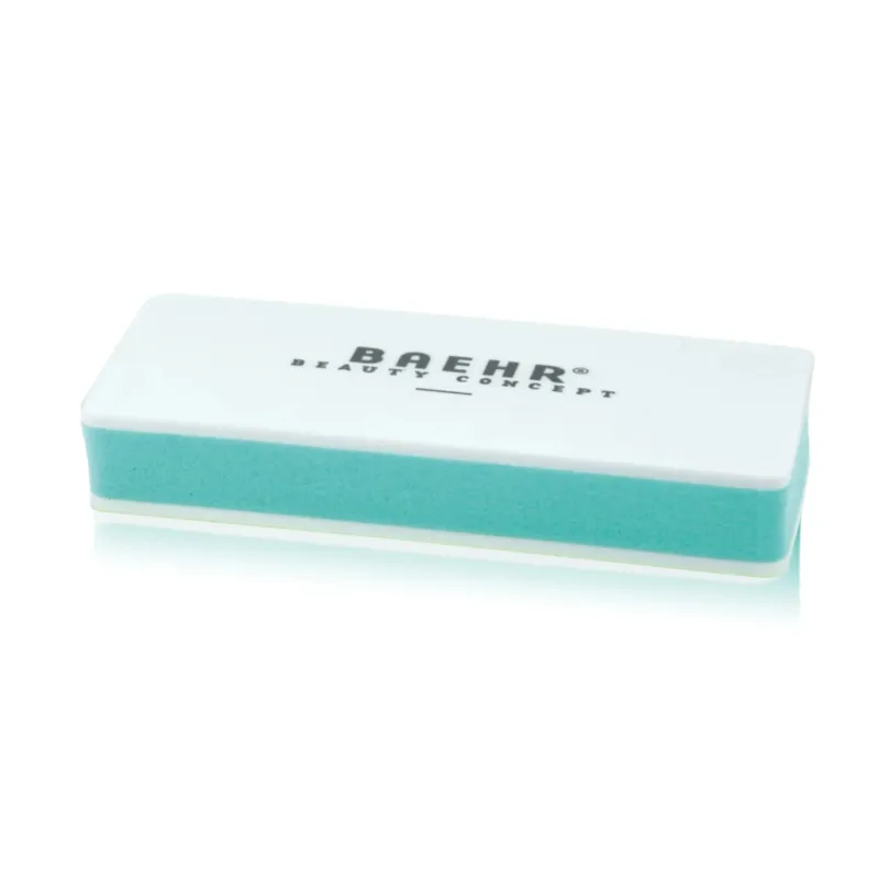 BAEHR Polierfeilblock "SANDWICH" mint/weiß Körnung 400/3000, 1stk