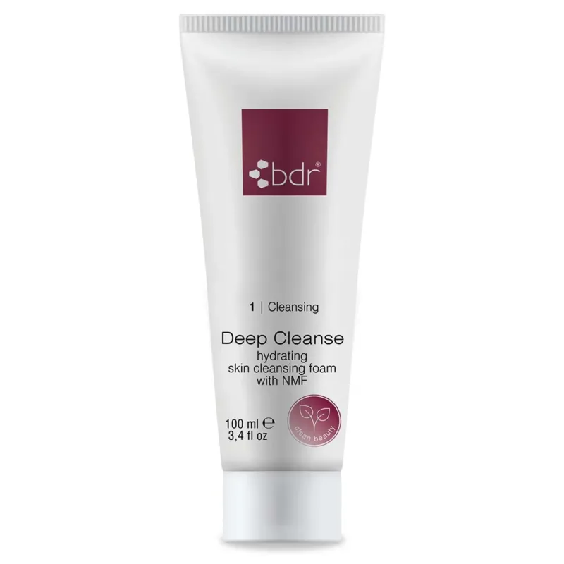 BDR MEDICAL BEAUTY Deep Cleanse - Reinigungsschaum – entfernt sanft Schmutz, Make-up & Talg, ohne Deine Haut auszutrocknen. Ideal für alle Hauttypen, auch empfindliche oder barrieregestörte Haut., 100ml