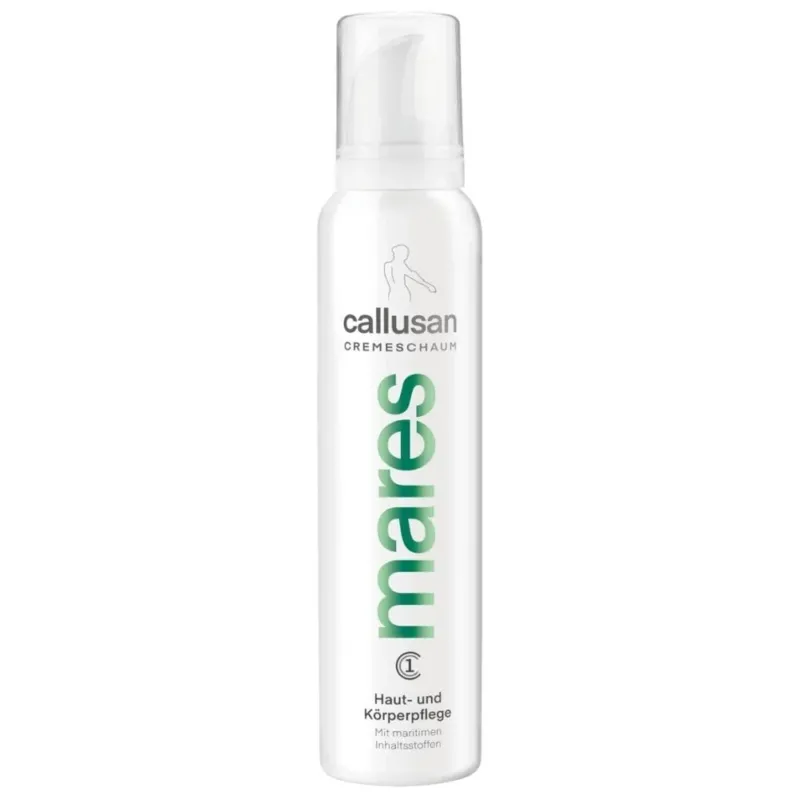 CALLUSAN Cremeschaum MARES C1 – Cremeschaum mit Meerwasser & Algen, 125ml, Schaumspender