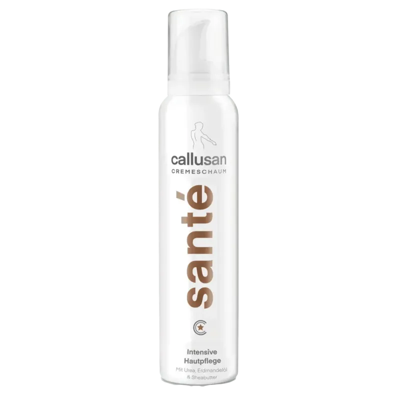 CALLUSAN Cremeschaum SANTÉ – Intensive Hautpflege, 175ml, Schaumspender