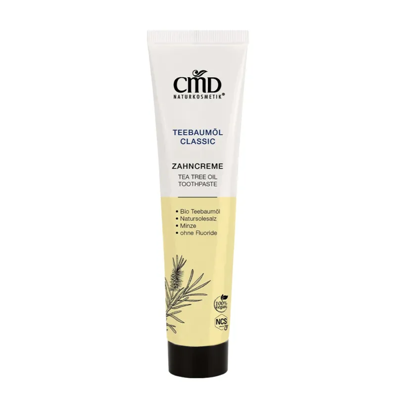 CMD NATURKOSMETIK Teebaumöl classic Zahncreme, 75ml, Tube