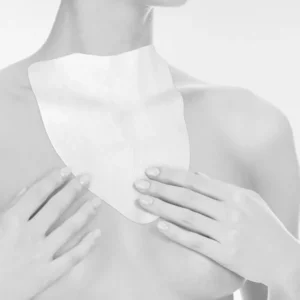 CNC aesthetic world Hydrogel Decolleté Mask – Feine Linien werden geglättet, die Haut sichtbar gestrafft und mit einem intensiven Feuchtigkeitsboost versorgt., 4St.