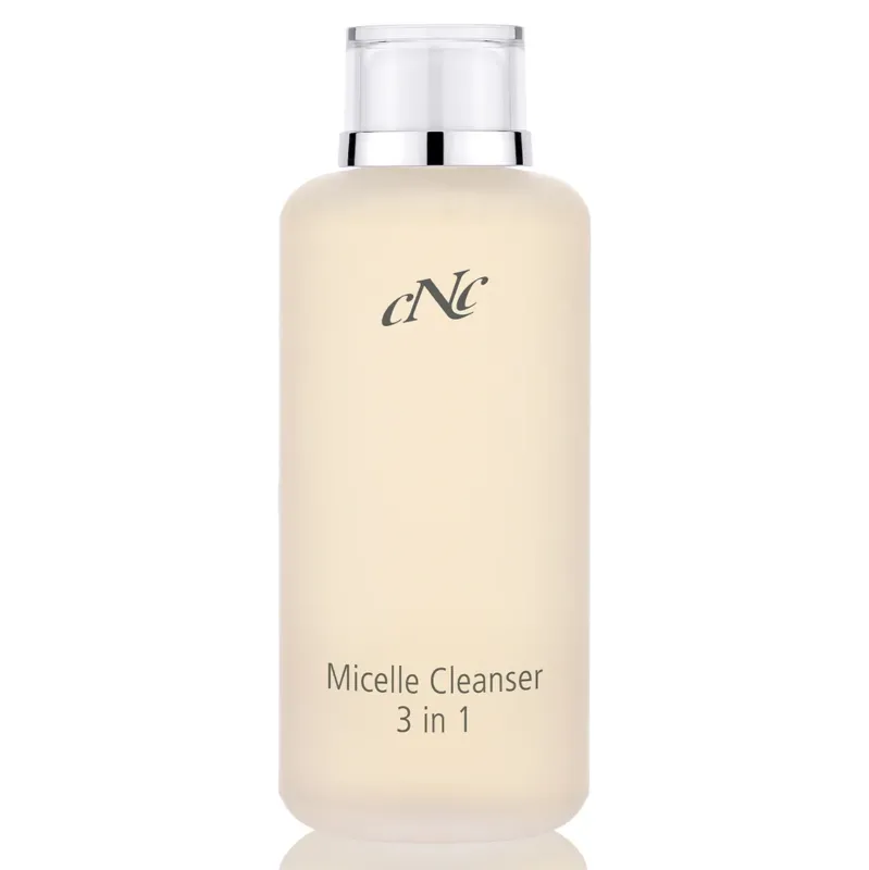 CNC aesthetic world Micelle Cleanser 3in1 – zieht Make-up, Talg und Schmutzpartikel mühelos an und entfernt sie gründlich, ohne Rubbeln oder Reiben., 200ml