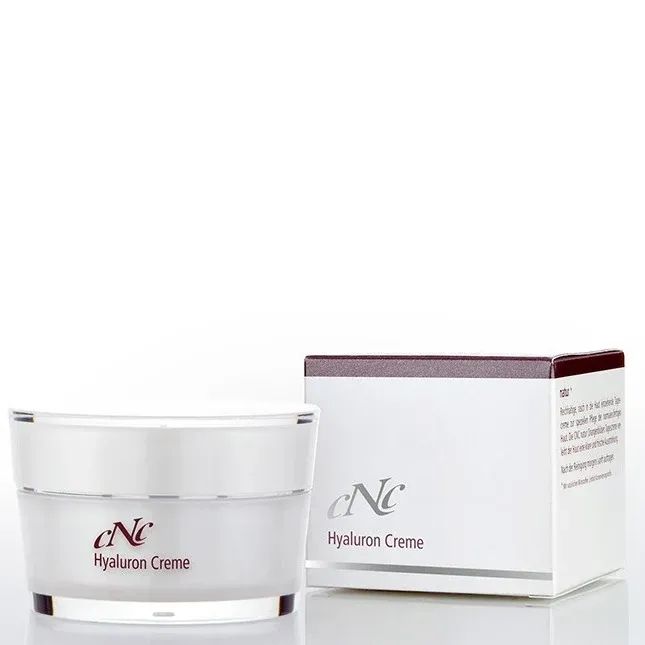 CNC classic Hyaluron Creme – spendet nachhaltig Feuchtigkeit und sorgt für eine deutlich frischere Ausstrahlung., 50ml, mit Box