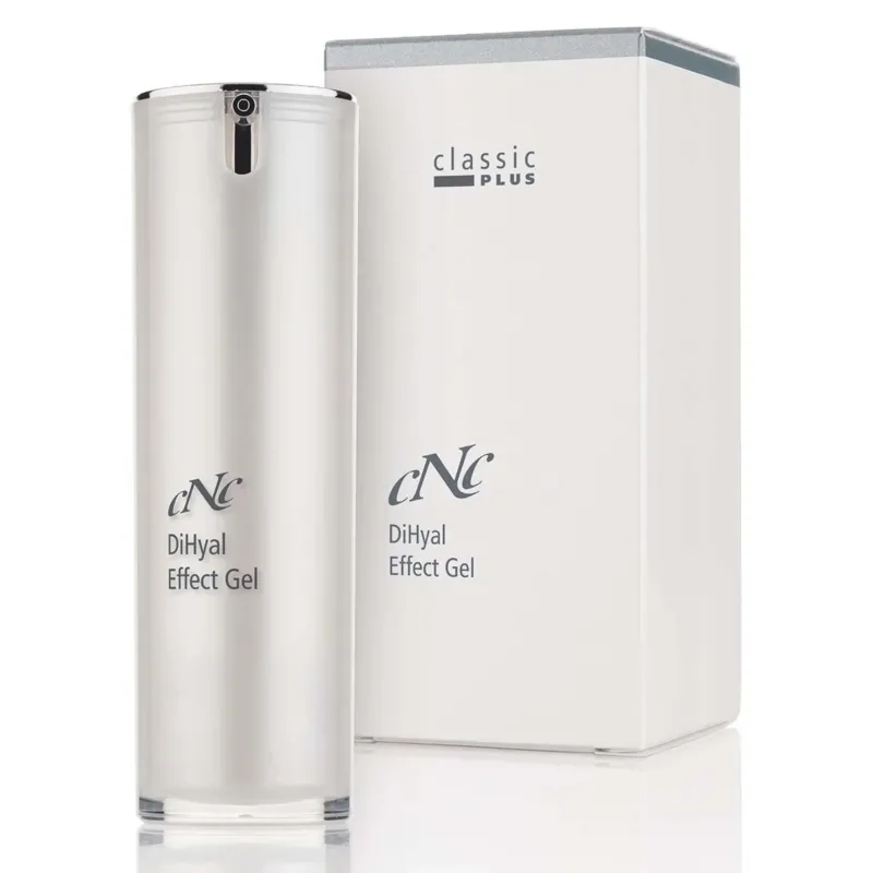 CNC classic plus DiHyal Effect Gel – stärkt die Hautstruktur, mildert Mimik- und Trockenheitsfältchen und wirkt gezielt gegen vorzeitige Hautalterung., 30ml