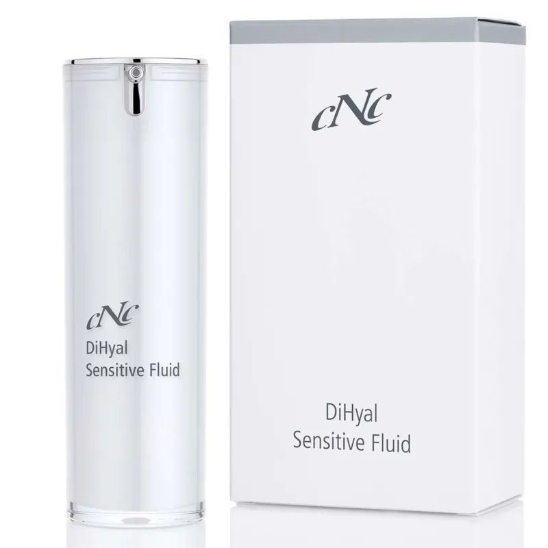 CNC classic plus DiHyal Sensitive Fluid – speziell für empfindliche, zu Rötungen und Couperose neigende Haut entwickelt. , 30ml