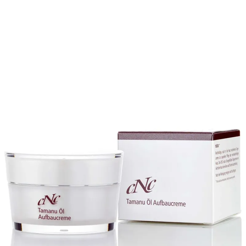 CNC classic Tamanu Öl Aufbaucreme – speziell entwickelt für die Ansprüche der Haut in oder nach den Wechseljahren., 50ml, mit Umkarton