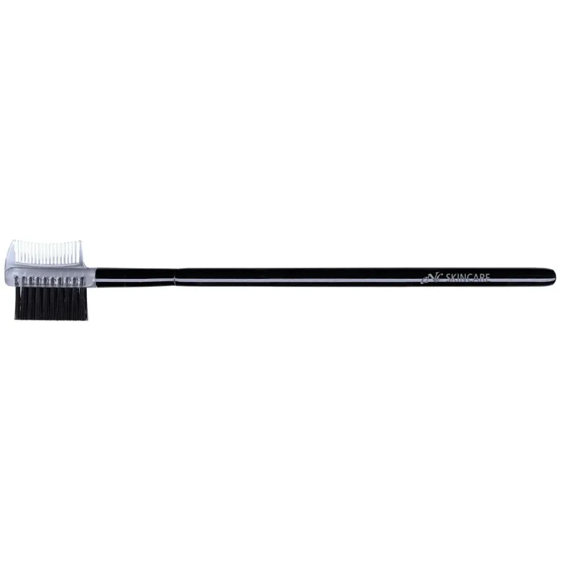 CNC Derma Line Wimpernbürste mit Kamm, zweireihig – Kosmetikpinsel made in Germany, 1St.
