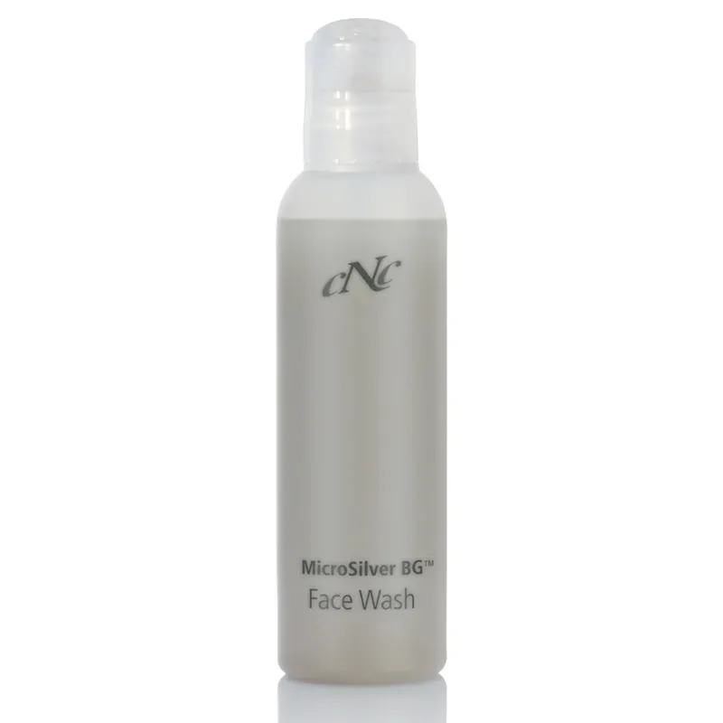 CNC MicroSilver BG™ Face Wash – mildes Reinigungsgel speziell für die ölige und / oder unreine Haut., 100ml