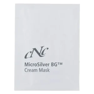 CNC MicroSilver Cream Mask – Besonders bei sehr trockener, schuppender Haut, Psoriasis und Neurodermitis zur schnellen Linderung von Symptomen, 2ml