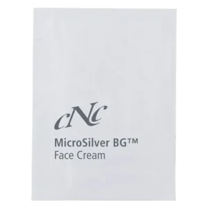 CNC MicroSilver Face Cream – Für trockene, lipidarme, schuppende und empfindliche Haut, gleicht den Fett- und Feuchtigkeitsgehalt der Haut aus, 2ml