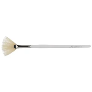 CNC Special Line Fächerpinsel, weiße Naturborste – Die Haarqualität bzw. Farbe der SPECIAL Line besteht aus hellen Haaren oder Borsten., 1St.