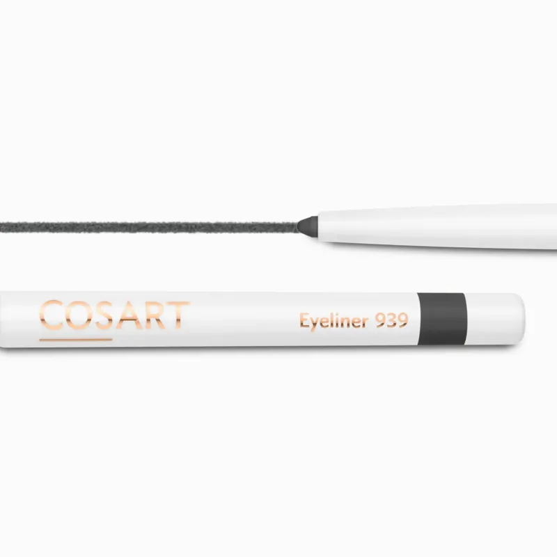 COSART Eyeliner - Anthrazit matt 939 – Nach nur wenigen Minuten auf der Haut ist die Farbe wisch- und wasserfest und hält sehr lange. Vegan, dermatologisch getestet und frei von Parabenen und Mineralölen., 1St.