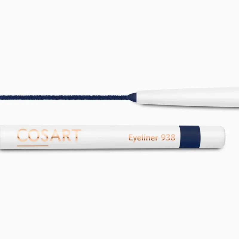 COSART Eyeliner - Mitternacht 938 – Nach nur wenigen Minuten auf der Haut ist die Farbe wisch- und wasserfest und hält sehr lange. Vegan, dermatologisch getestet und frei von Parabenen und Mineralölen., 1St.