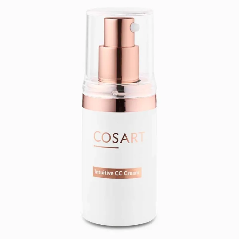 COSART Intuitive CC Cream light – hilft Rötungen und andere farblichen Abweichungen zu kaschieren und dem Teint den idealen Ton zu verleihen., 15ml
