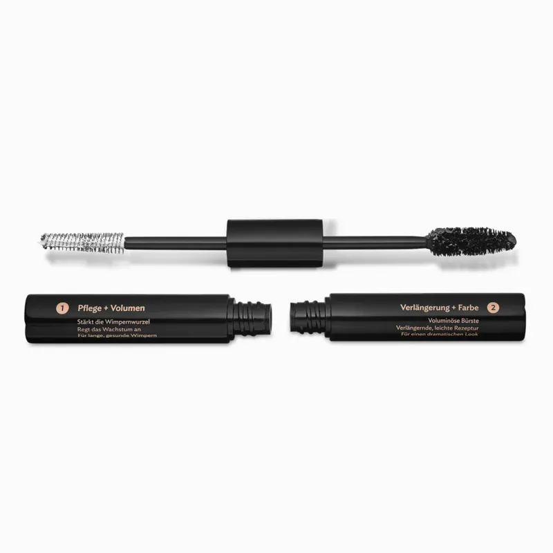 COSART Mascara 94 Double Lash Effect – 2 in 1 Pflege und Volumen, Verlängerung und Farbe, 14ml