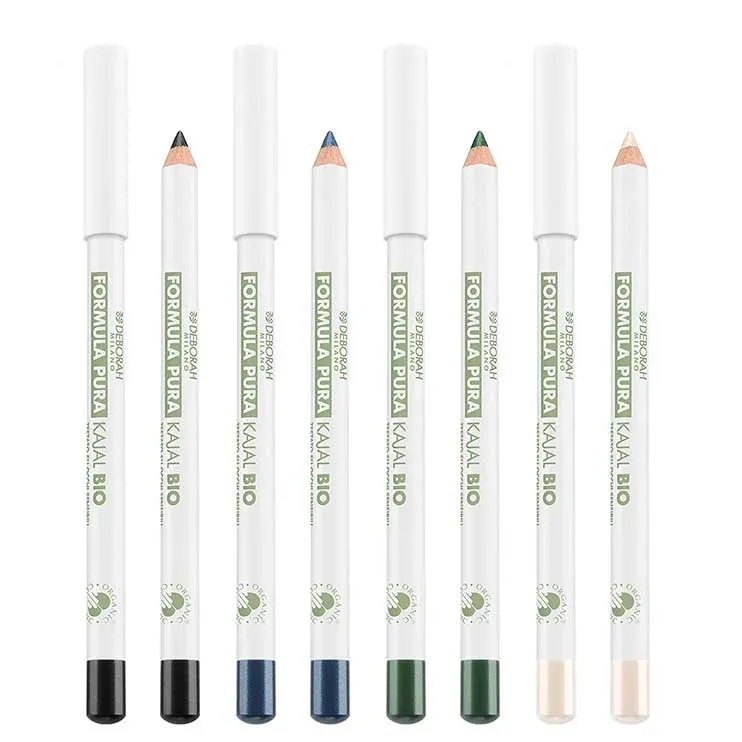 DEBORAH MILANO Formula Pura Kajal BIO Farbauswahl – besticht mit reichhaltigen Pigmenten, die eine tiefe und langanhaltende Farbe sowie einen intensiven Blick erzeugen., 1St.