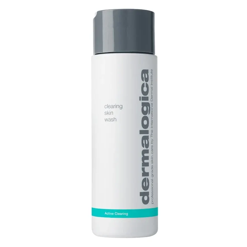 DERMALOGICA Active Clearing Skin Wash – Dieser Reiniger auf Salicylsäurebasis klärt verstopfte Poren und hemmt Unreinheiten., 250ml