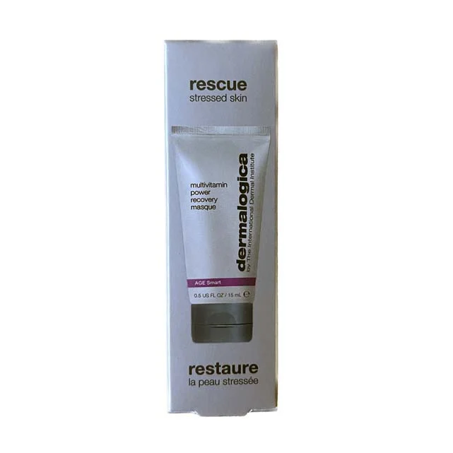 DERMALOGICA AGE smart MultiVitamin Power Recovery Masque – verbessert die Spannkraft der Haut, stimuliert die Kollagensynthese und repariert Hautschäden. Sehr sanft zur Haut., 15ml