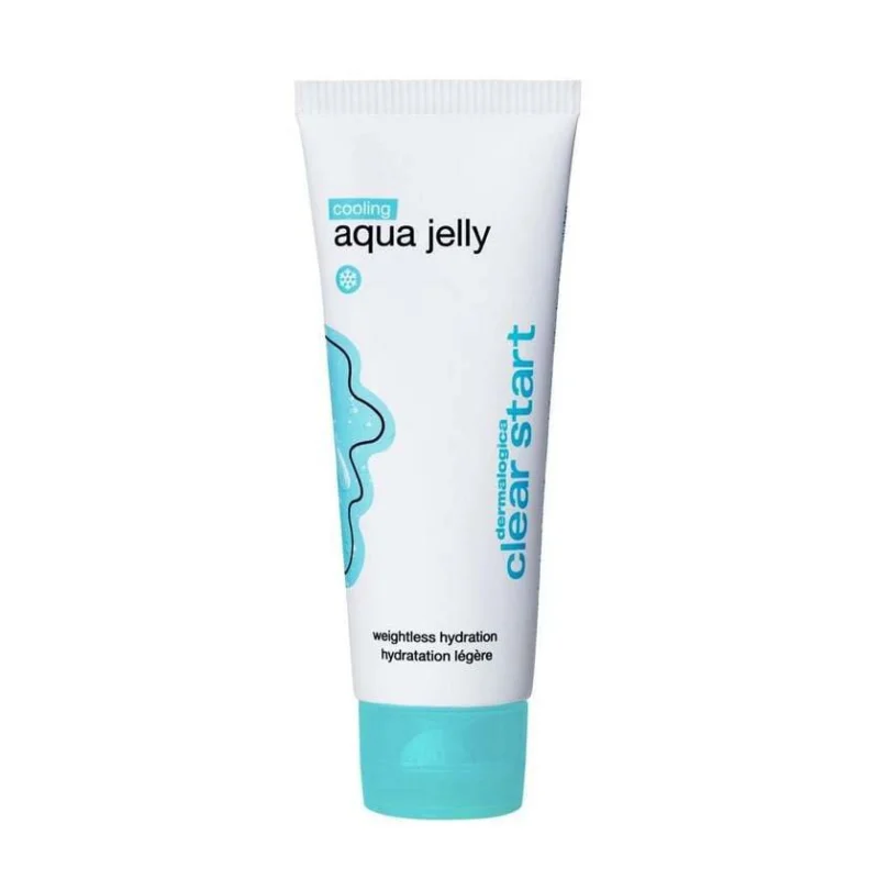 DERMALOGICA Clear Start Cooling Aqua Jelly – Ein ultraleichtes Gel für ölige Haut, das erfrischt und kühlt. Dieser Moisturizer verfeinert das Hautbild und spendet viel Feuchtigkeit ohne zu fetten. So pflegt es ölige Haut optimal., 59ml