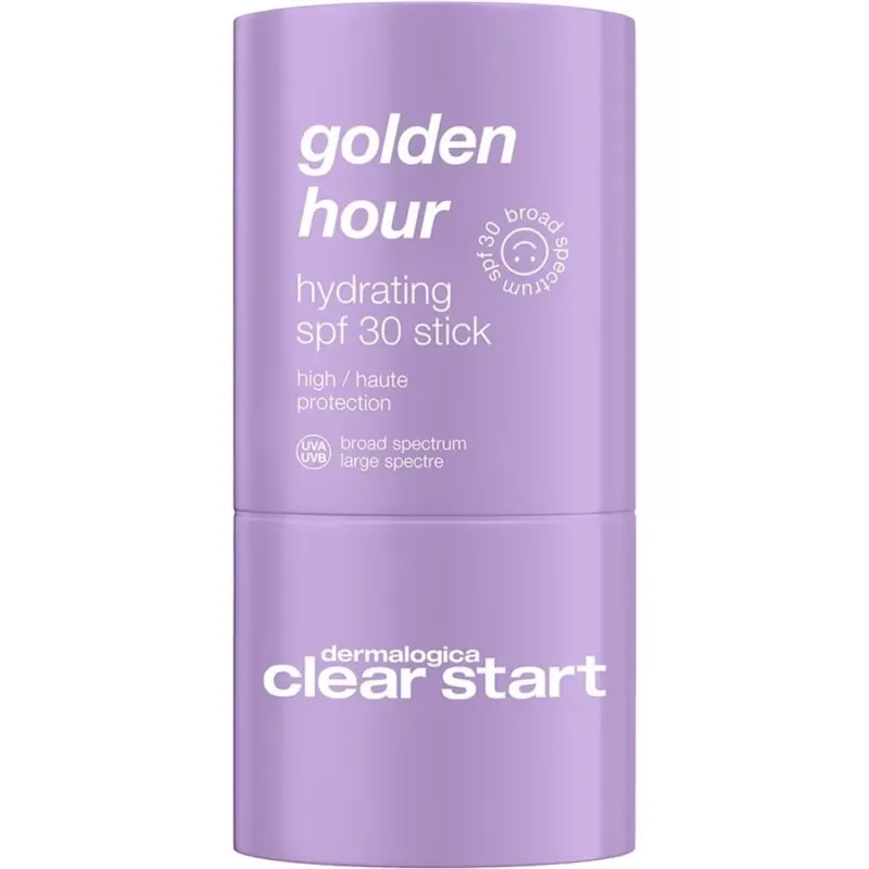 DERMALOGICA Golden Hour Hydrating SPF 30 Stick – der ideale Begleiter für unterwegs: Er schützt Deine Haut zuverlässig vor UV-Strahlung, spendet intensive Feuchtigkeit und schenkt gleichzeitig einen strahlenden Glow. , 19gr.